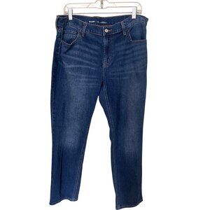 Old Navy Wow Boyfriend Mid-Rise Short Size 14  Short Blue Denim Jeans